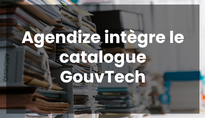 Agendize joins the GouvTech catalog